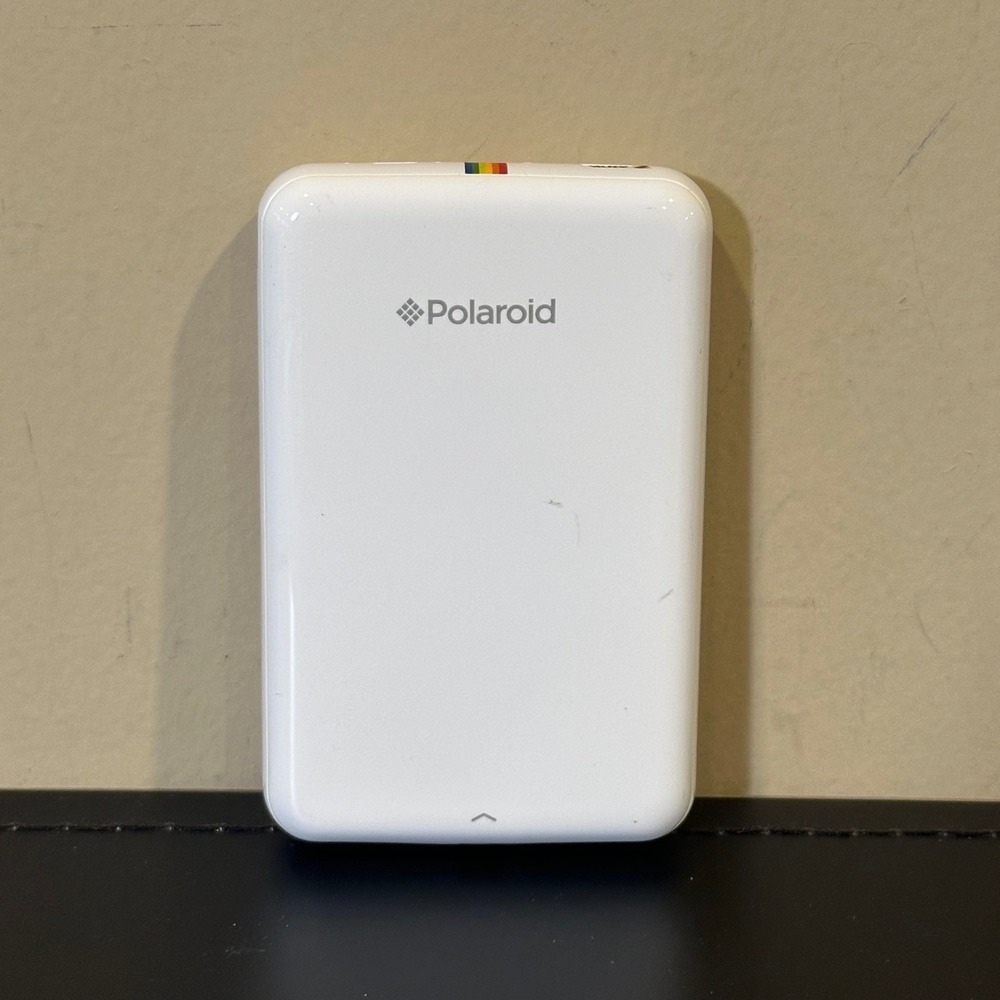 Polaroid Zip Mobile Photo Printer White ZINK Zero Ink Bluetooth Pocket Printer